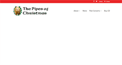 Desktop Screenshot of pipesofchristmas.com